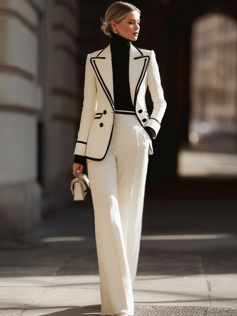Margaux | Elegant Wide-Leg Suit