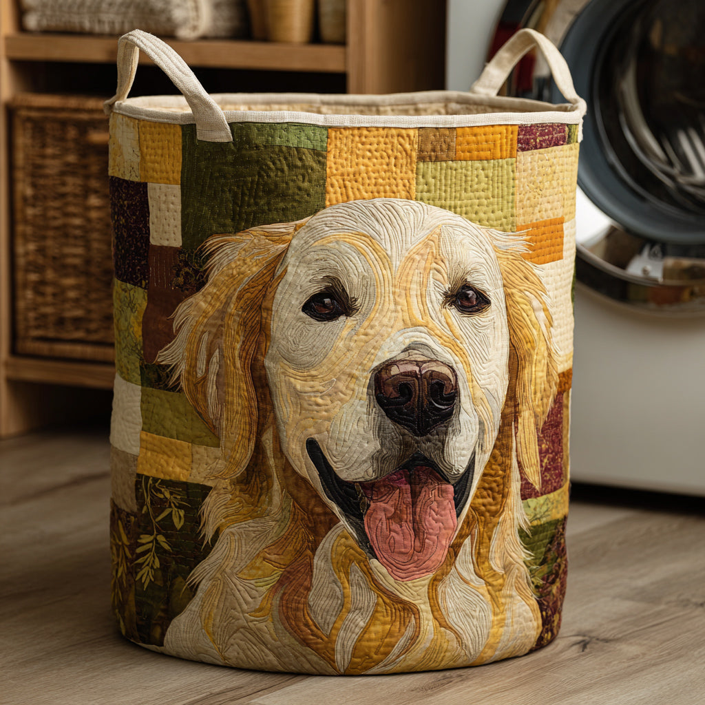 Golden Retriever Laundry Basket