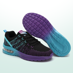 Orthopedic Shoes in Black & Purple