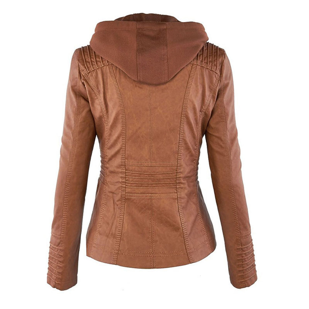 Hooded Moto Jacket