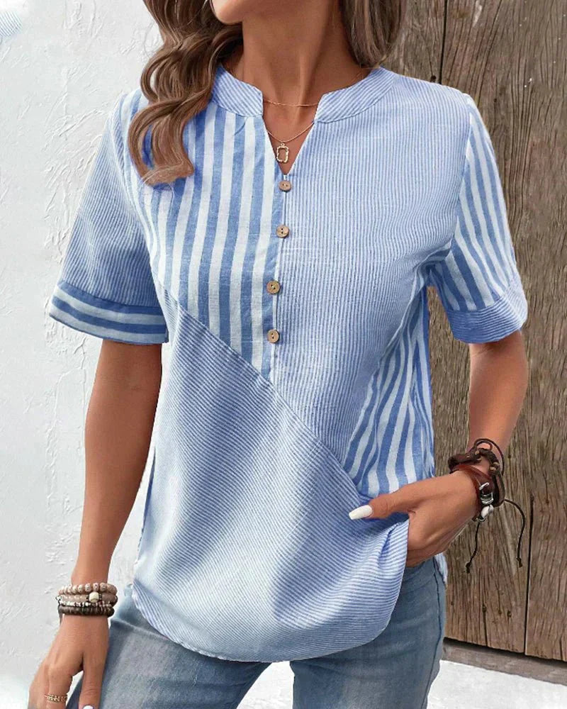 Lily | V-Neck Blouse