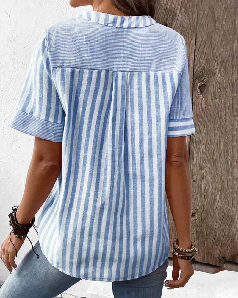 Lily | V-Neck Blouse