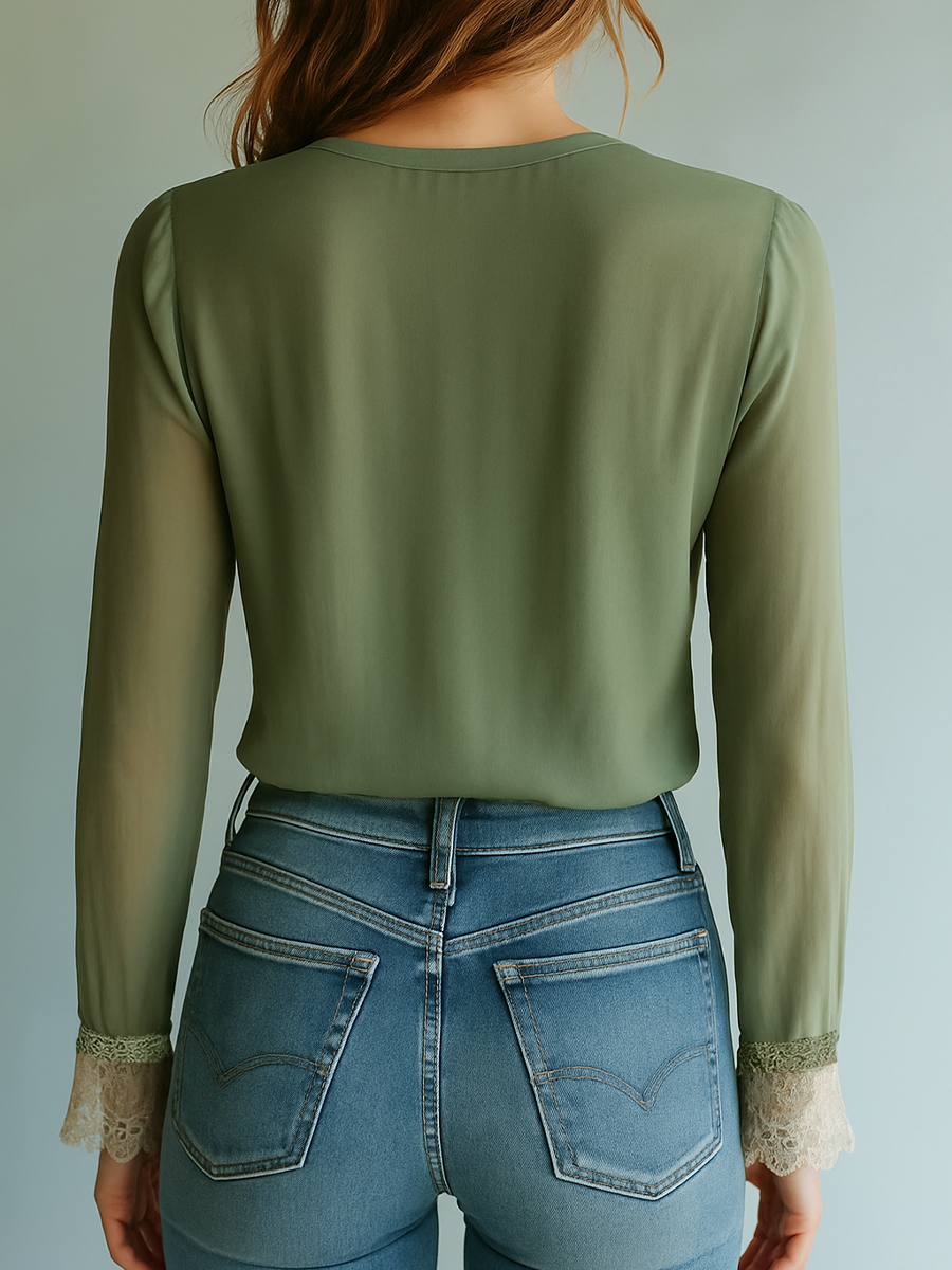 Amara | Boho Floral Blouse