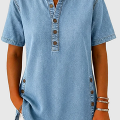 Matilda | No-Fuss V-Neck Blouse