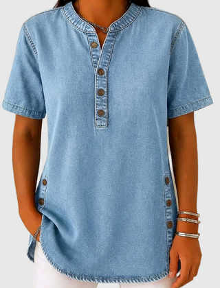 Matilda | No-Fuss V-Neck Blouse