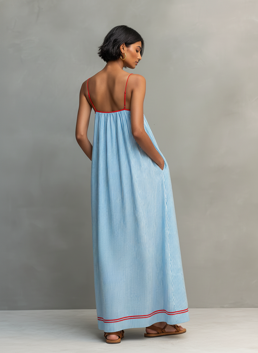 Striped Maxi Dress