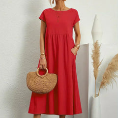 Bella | All-Occasion Ten-Color Midi Dress