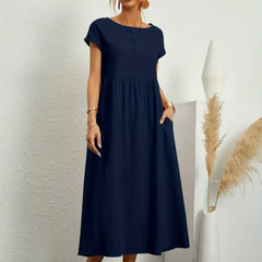 Bella | All-Occasion Ten-Color Midi Dress