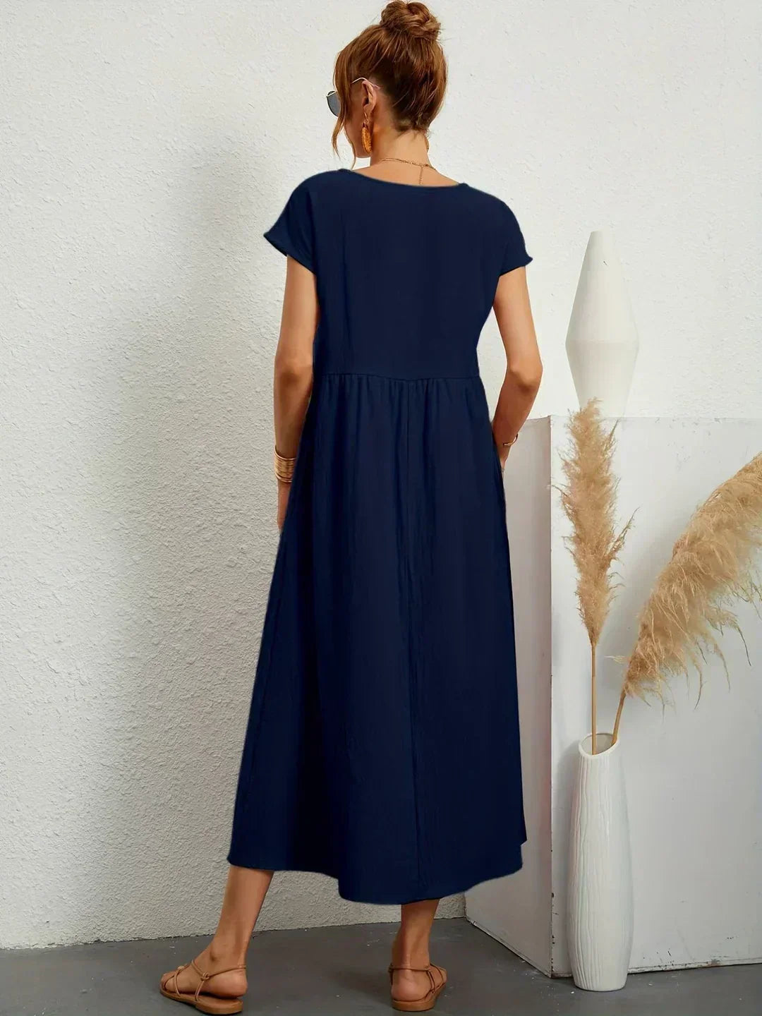 Isabel | Breathable Ten-Color Midi Dress