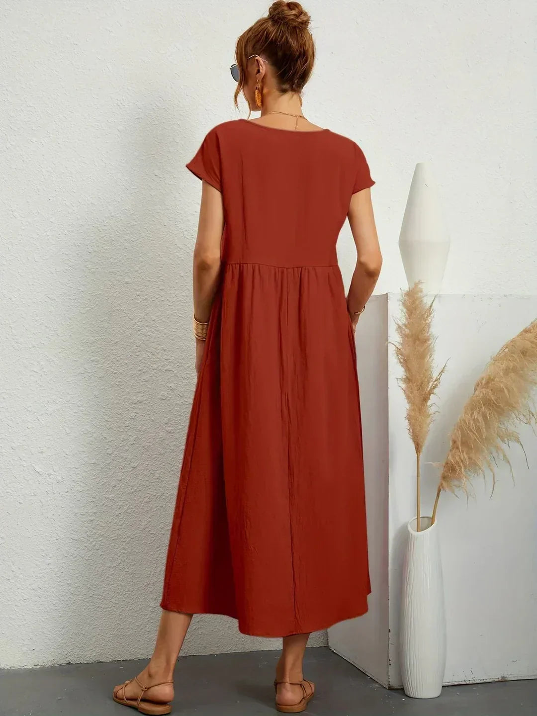 Bella | All-Occasion Ten-Color Midi Dress