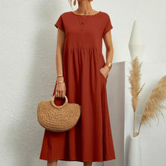Bella | All-Occasion Ten-Color Midi Dress