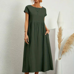 Bella | All-Occasion Ten-Color Midi Dress