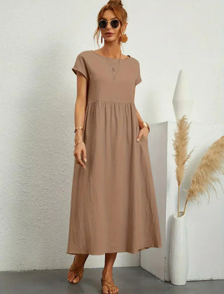 Isabel | Breathable Ten-Color Midi Dress