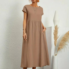 Bella | All-Occasion Ten-Color Midi Dress