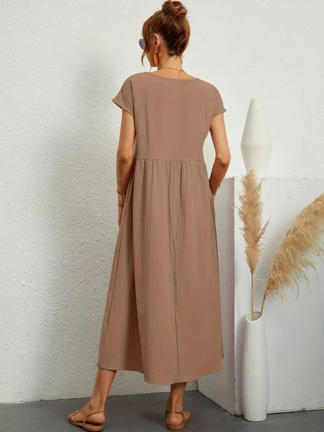 Isabel | Breathable Ten-Color Midi Dress
