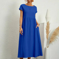 Isabel | Breathable Ten-Color Midi Dress