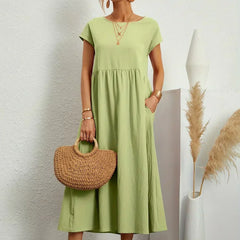 Bella | All-Occasion Ten-Color Midi Dress