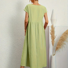 Isabel | Breathable Ten-Color Midi Dress