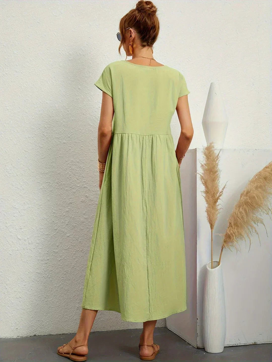 Isabel | Breathable Ten-Color Midi Dress