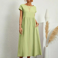 Bella | All-Occasion Ten-Color Midi Dress