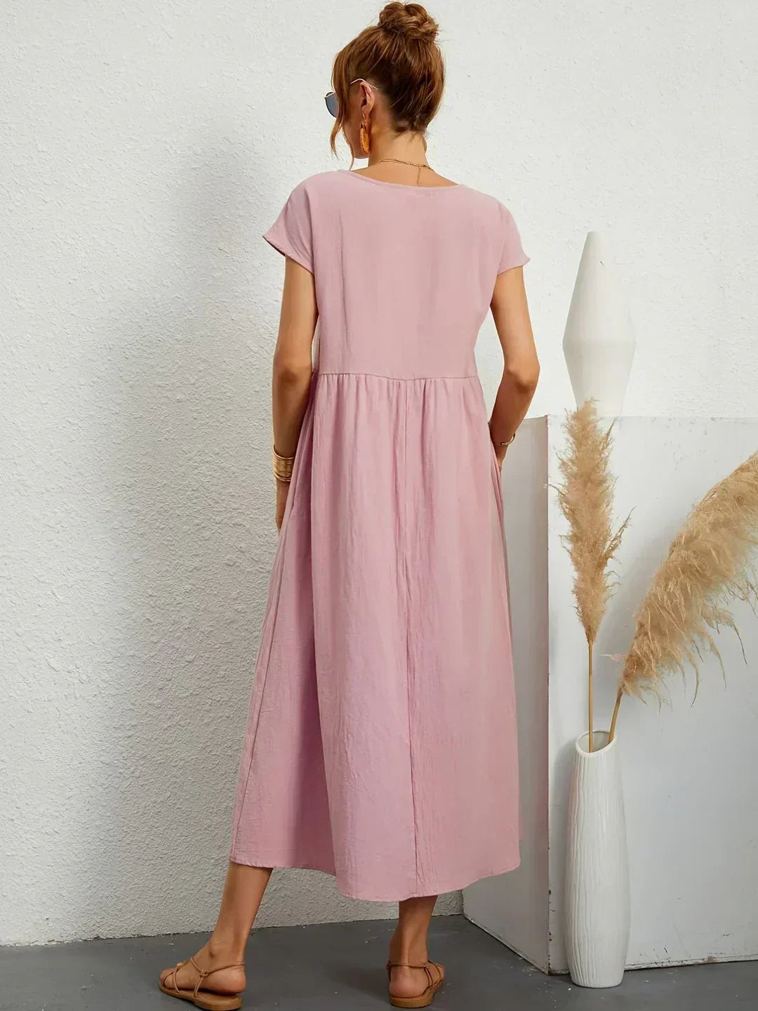 Isabel | Breathable Ten-Color Midi Dress