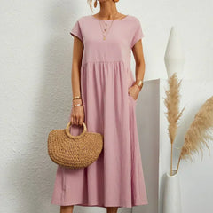 Bella | All-Occasion Ten-Color Midi Dress