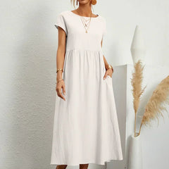 Isabel | Breathable Ten-Color Midi Dress