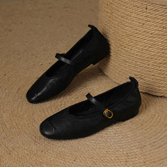 Leather Flats