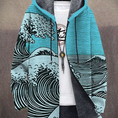 Art-Inspired Statement Hoodie