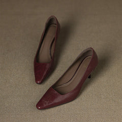 Genuine Leather Heels