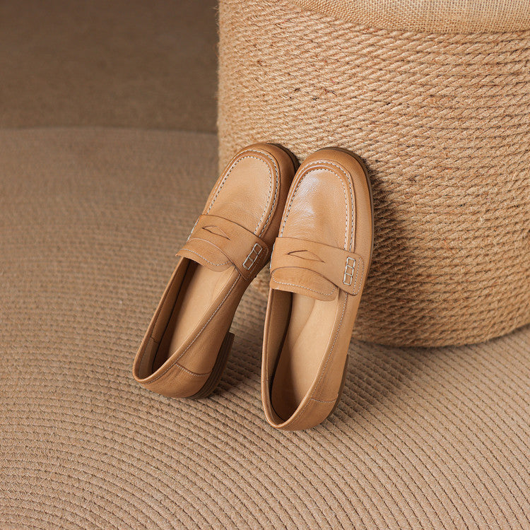 Genuine Leather Loafers