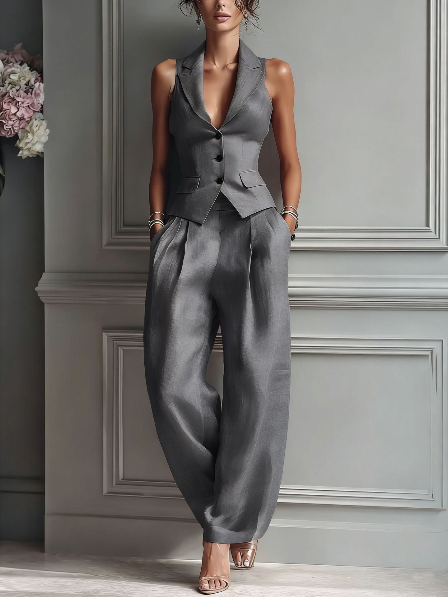 Melissa | V-Neck Set