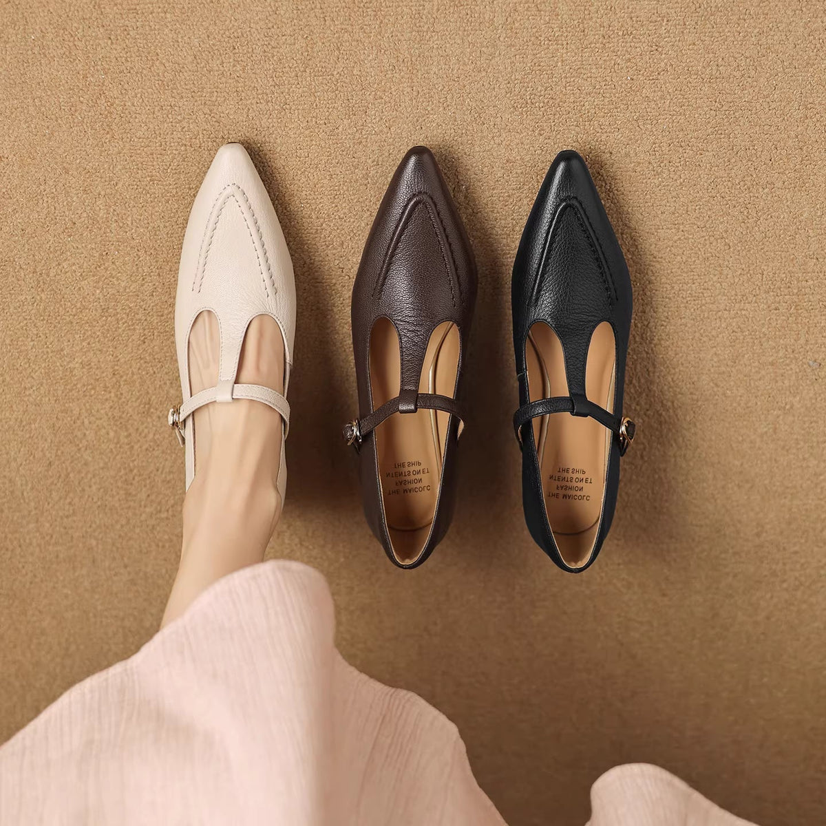 Genuine Leather Heels
