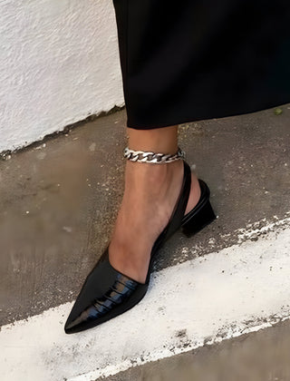 Wide-Toe Block Heels
