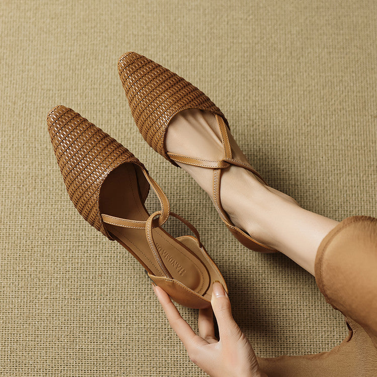 Genuine Leather Heels