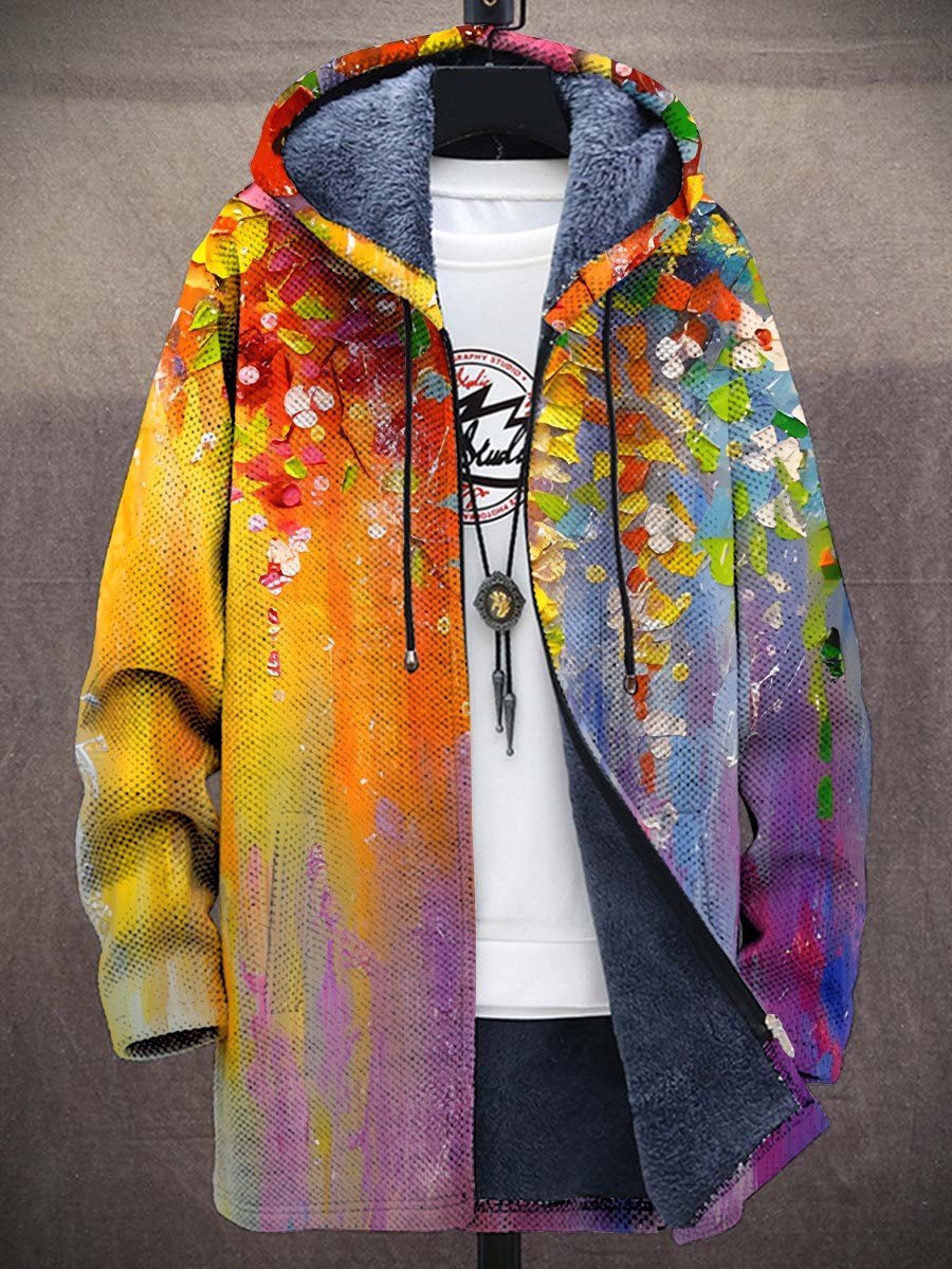 Art-Inspired Statement Hoodie