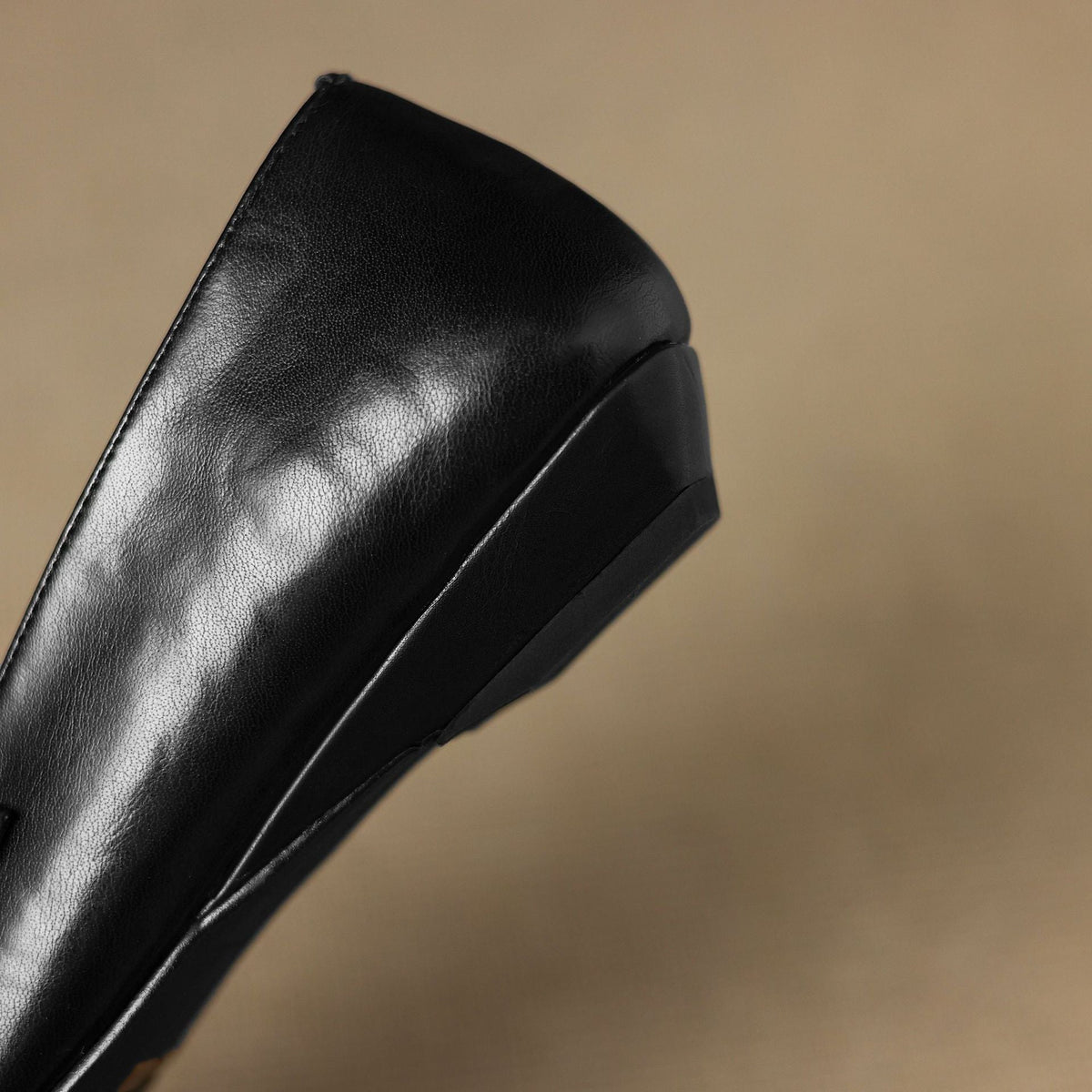 Brogued Double-Strap Mary Jane Flat