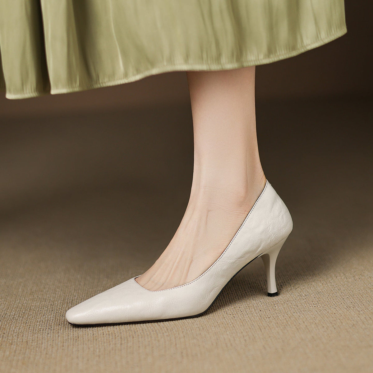 Genuine Leather Heels