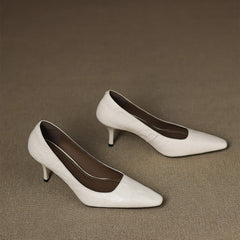 Genuine Leather Heels