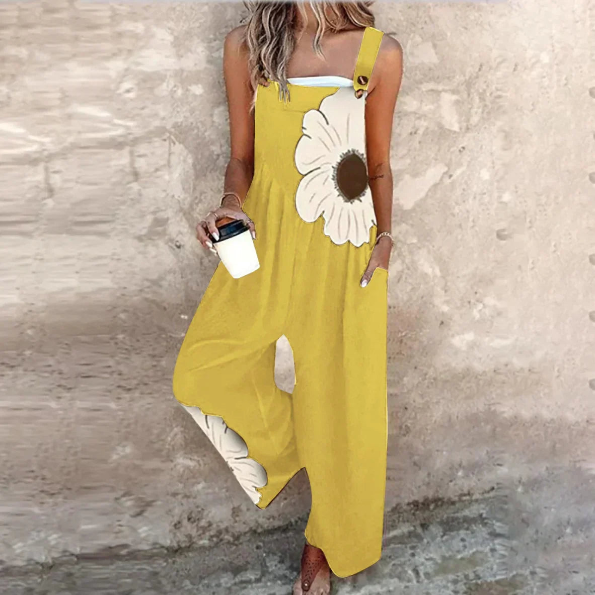 Zara | Stylish Printed Overalls