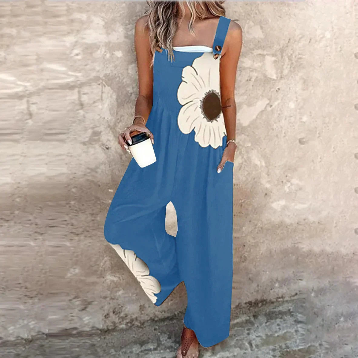 Zara | Stylish Printed Overalls