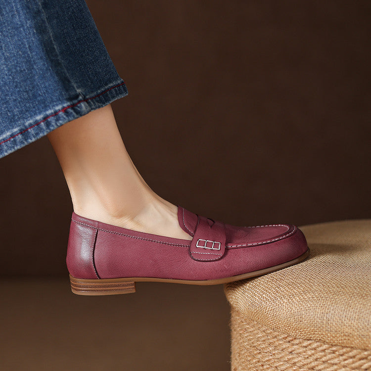 Genuine Leather Loafers
