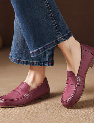 Genuine Leather Loafers