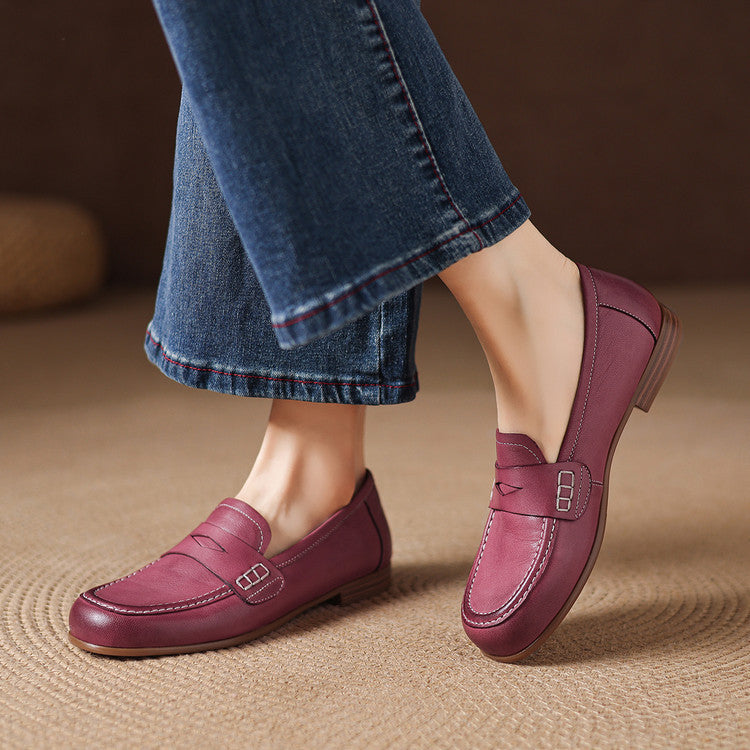 Genuine Leather Loafers