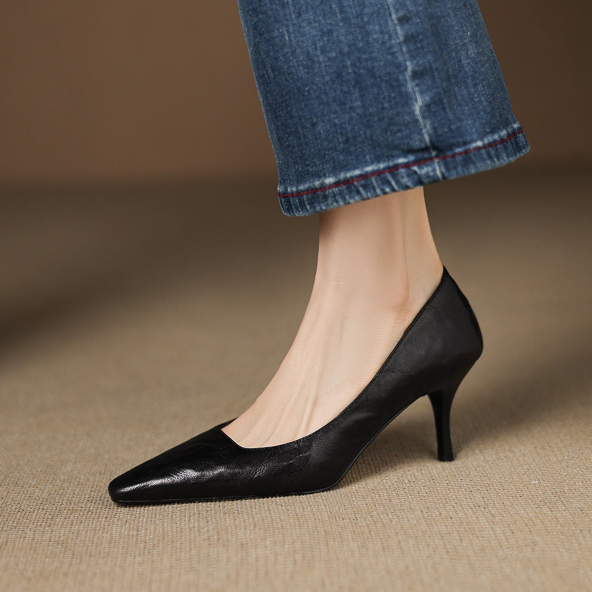 Genuine Leather Heels