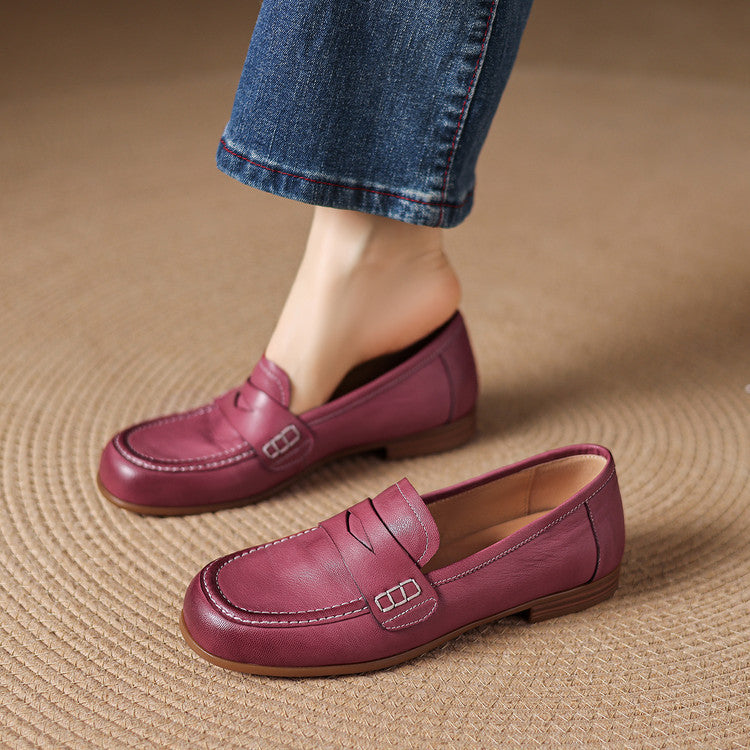 Genuine Leather Loafers