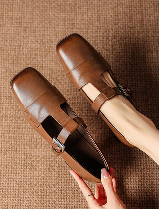 Genuine Leather Heels