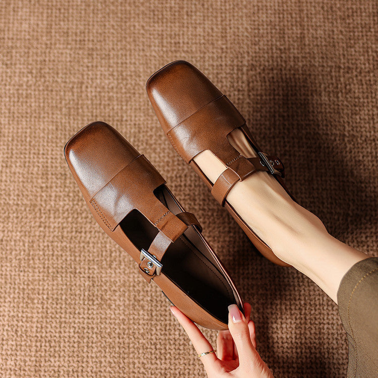 Genuine Leather Heels