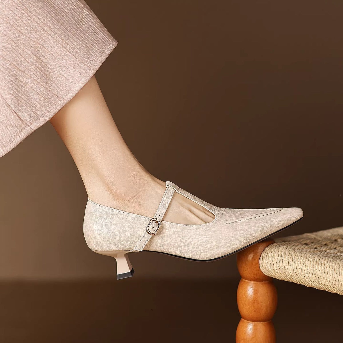 Genuine Leather Heels