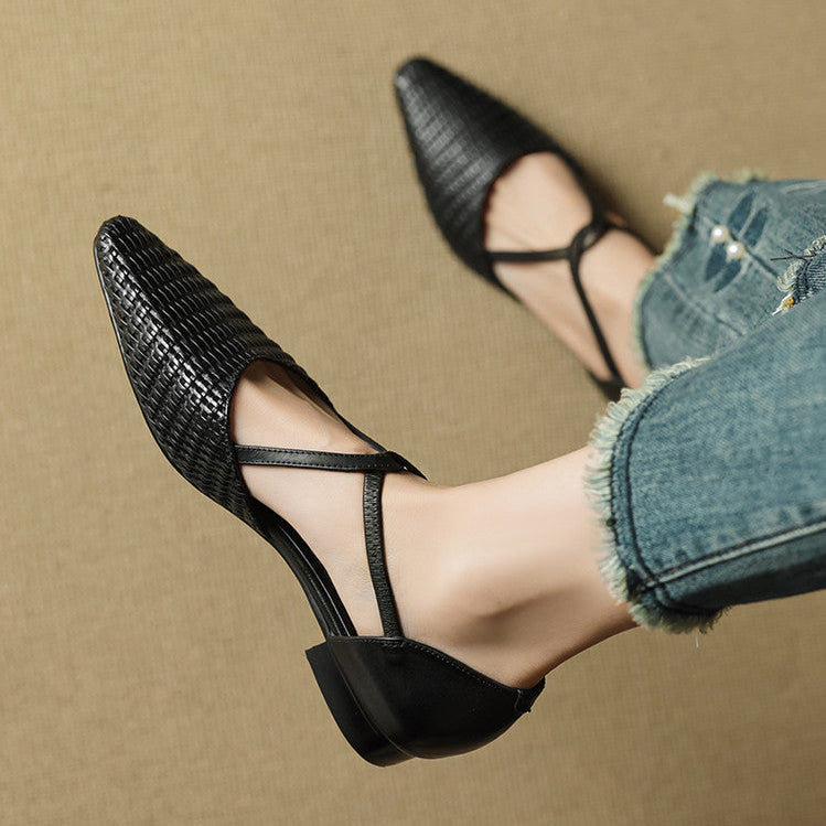 Genuine Leather Heels